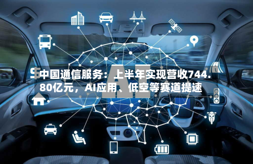 中国通信服务：上半年实现营收744.80亿元，AI应用、低空等赛道提速-第3张图片