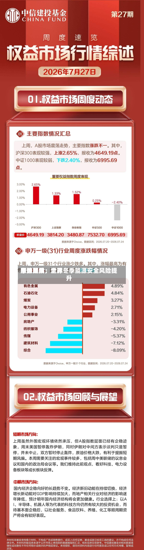 中信建投：世界原油费用涨势延续	，全球冬季能源安全风险提升-第2张图片