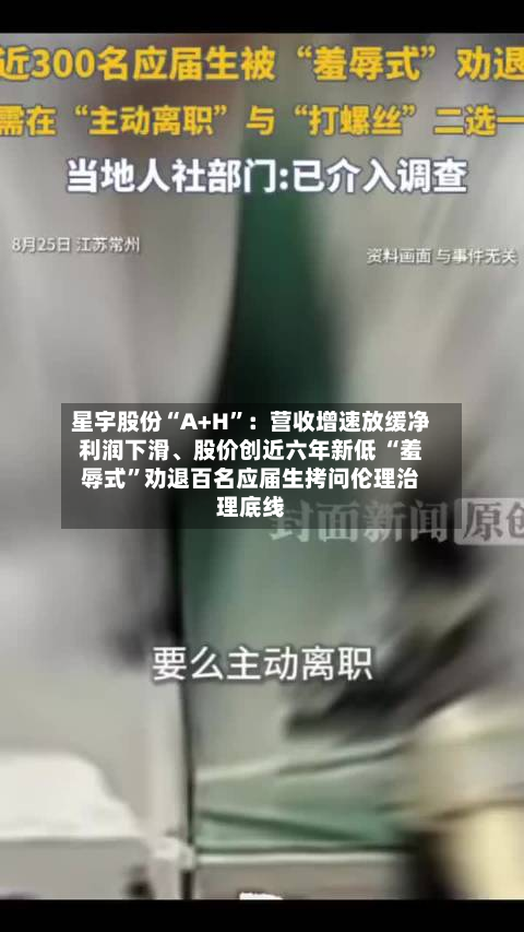 星宇股份“A+H”：营收增速放缓净利润下滑	、股价创近六年新低 “羞辱式	”劝退百名应届生拷问伦理治理底线-第2张图片