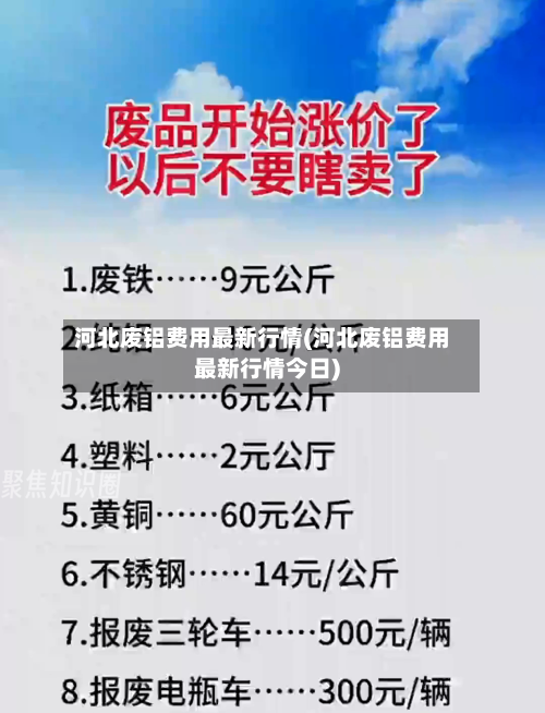 河北废铝费用最新行情(河北废铝费用最新行情今日)-第2张图片