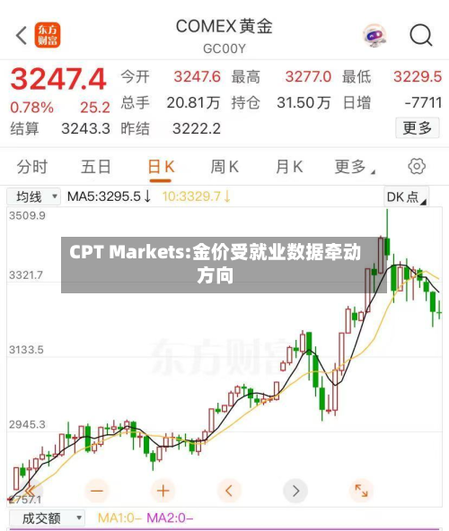 CPT Markets:金价受就业数据牵动方向-第1张图片