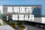 易明医药：截至8月31日公司累计回购股份1041800股-第1张图片