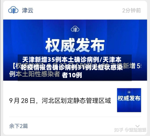 天津新增35例本土确诊病例/天津本轮疫情报告确诊病例31例无症状感染者10例