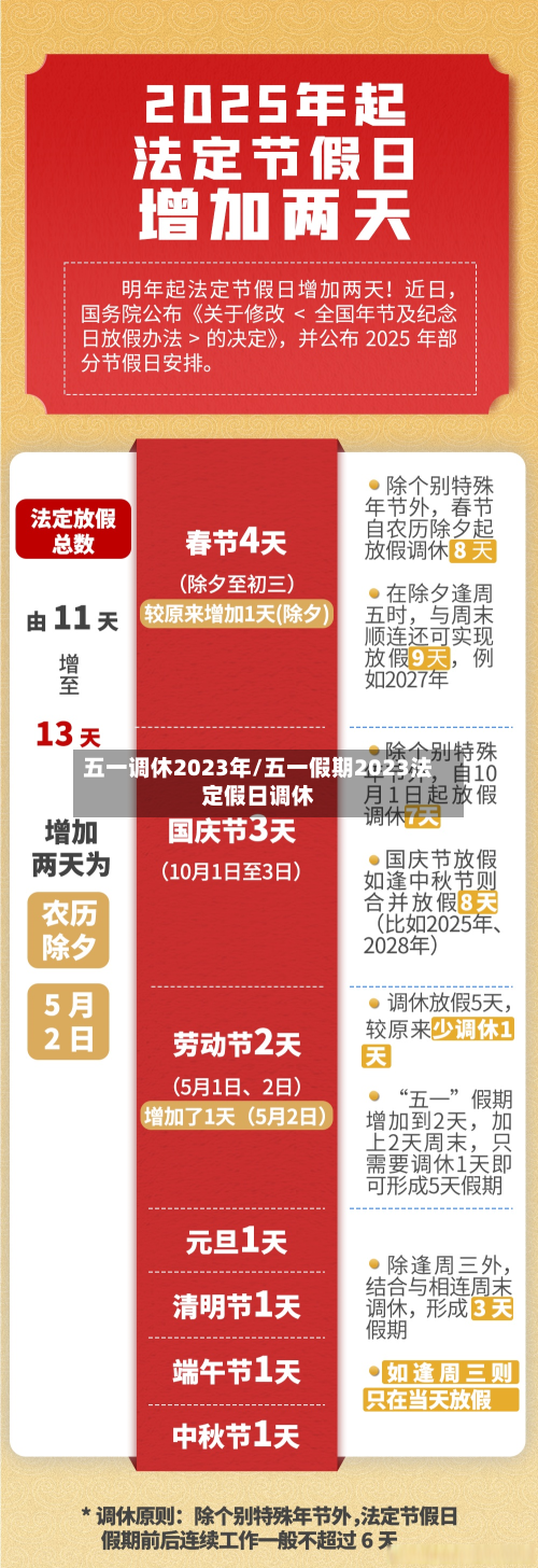 五一调休2023年/五一假期2023法定假日调休